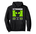 Strange Alien Aesthetic Edgy Hoodie - Fun Novelty Design Men Women - T-Shirt, Sweatshirt, Hoodie