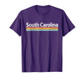 South Carolina Worn Stripes T-Shirt - Casual Everyday Wear Men Women - T-Shirt, Sweatshirt, Hoodie
