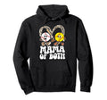 Mama Both Groovy Baseball Softball Mom Hoodie - Trendy Graphic for Adults - T-Shirt, Sweatshirt, Hoodie