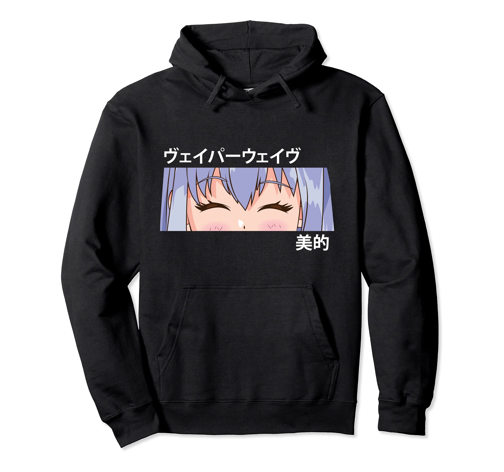 Anime Vaporwave Aesthetic Japanese Hoodie - Unique Graphic Men Women - T-Shirt, Sweatshirt, Hoodie