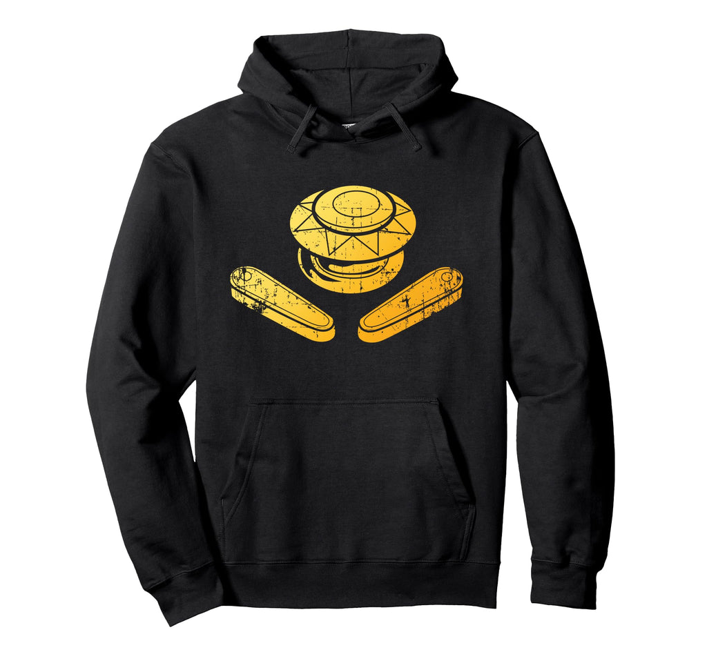 Pinball Funny Pinballer Machine Hoodie - Aesthetic Graphic for Adults - T-Shirt, Sweatshirt, Hoodie
