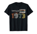 Mens 1973 48Th Birthday Gift Cassette T-Shirt - Unique Graphic for Adults - T-Shirt, Sweatshirt, Hoodie