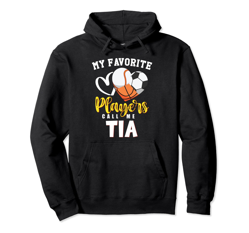 Tia My Favorite Baseball Soccer Hoodie - Trendy Graphic for Adults - T-Shirt, Sweatshirt, Hoodie