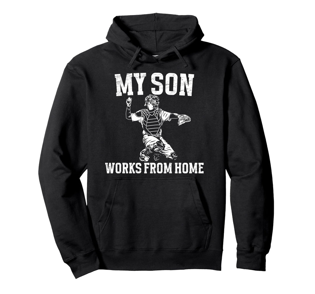Baseball Catcher Dad Funny Baseball Catcher Hoodie - Trendy Graphic Unisex - T-Shirt, Sweatshirt, Hoodie