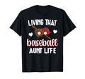 Baseball Aunt Life Baseball Fan Proud T-Shirt - Graphic Print for Adults - T-Shirt, Sweatshirt, Hoodie