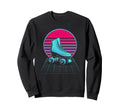 Synthwave Vaporwave Roller Skate Sweatshirt - Aesthetic Graphic for Adults - T-Shirt, Sweatshirt, Hoodie