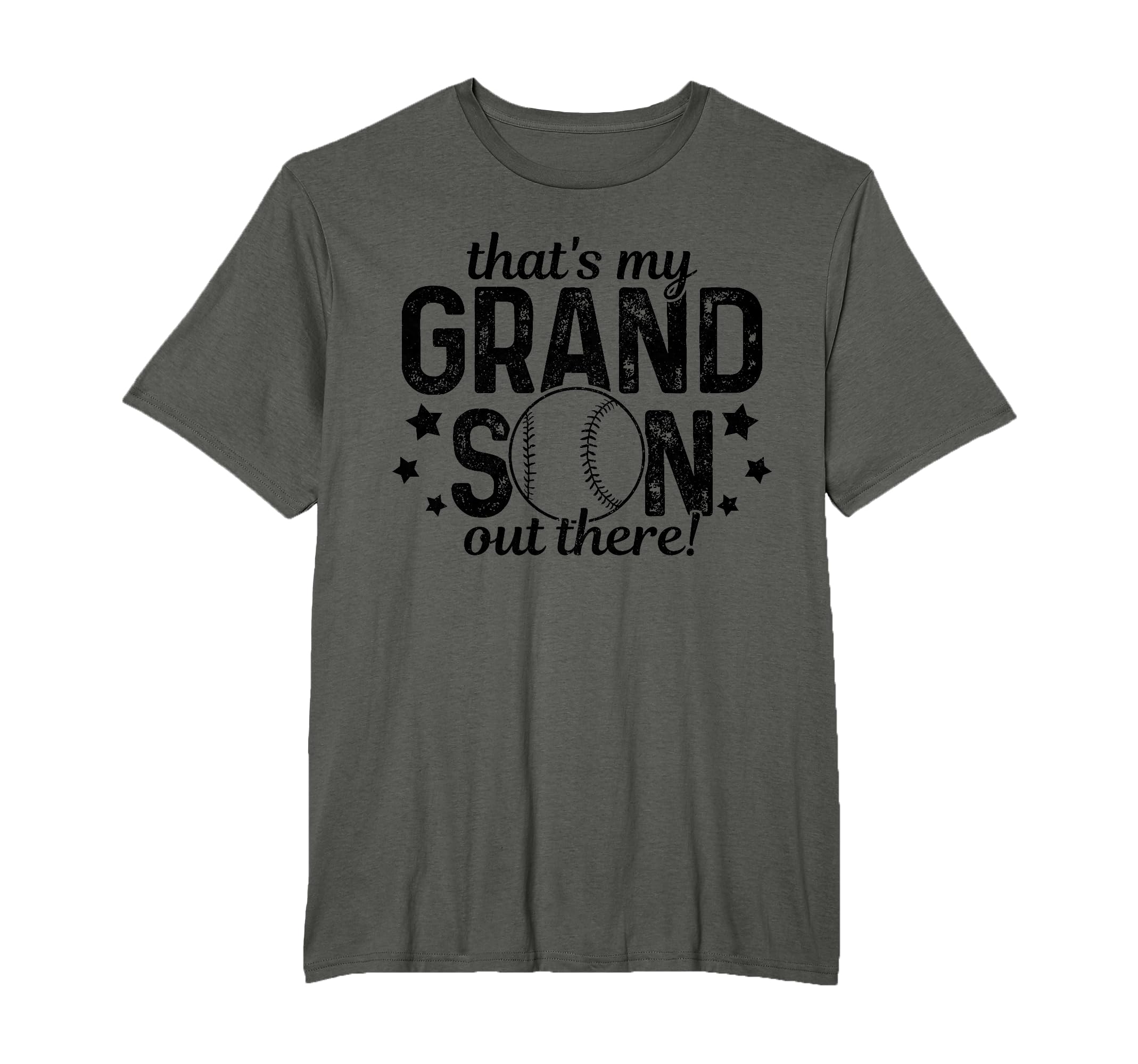 Baseball Thats My Grandson Out There T-Shirt - Fun Novelty Design Unisex - T-Shirt, Sweatshirt, Hoodie