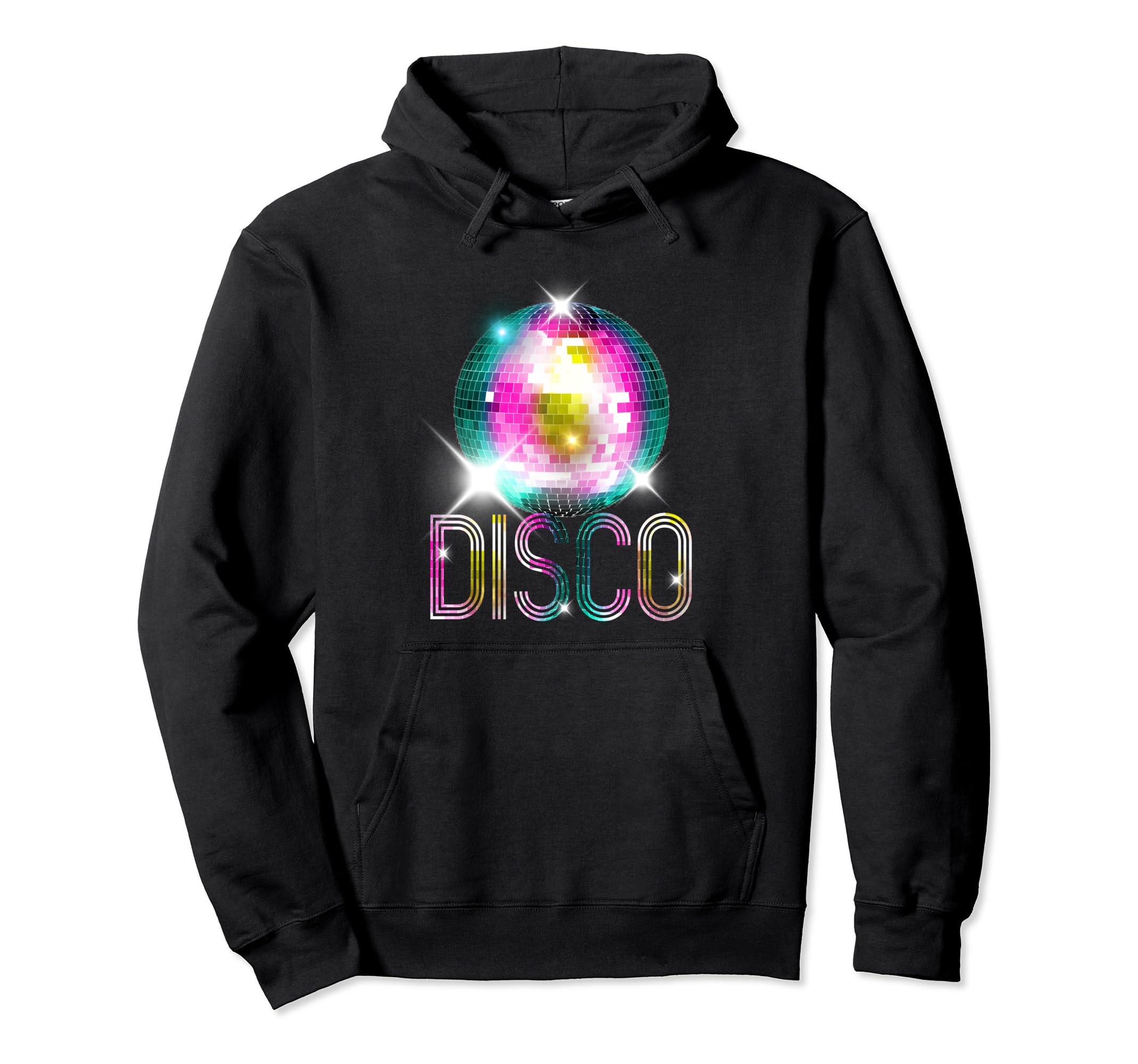Disco Ball Dancing Hoodie - Fun Novelty Design Men Women - T-Shirt, Sweatshirt, Hoodie