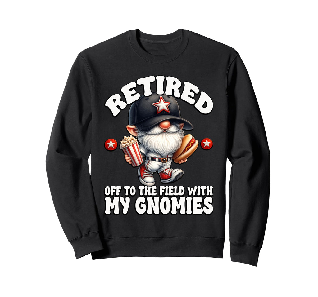 Funny Retirement Baseball Grandpa Sweatshirt - Trendy Graphic for Adults - T-Shirt, Sweatshirt, Hoodie