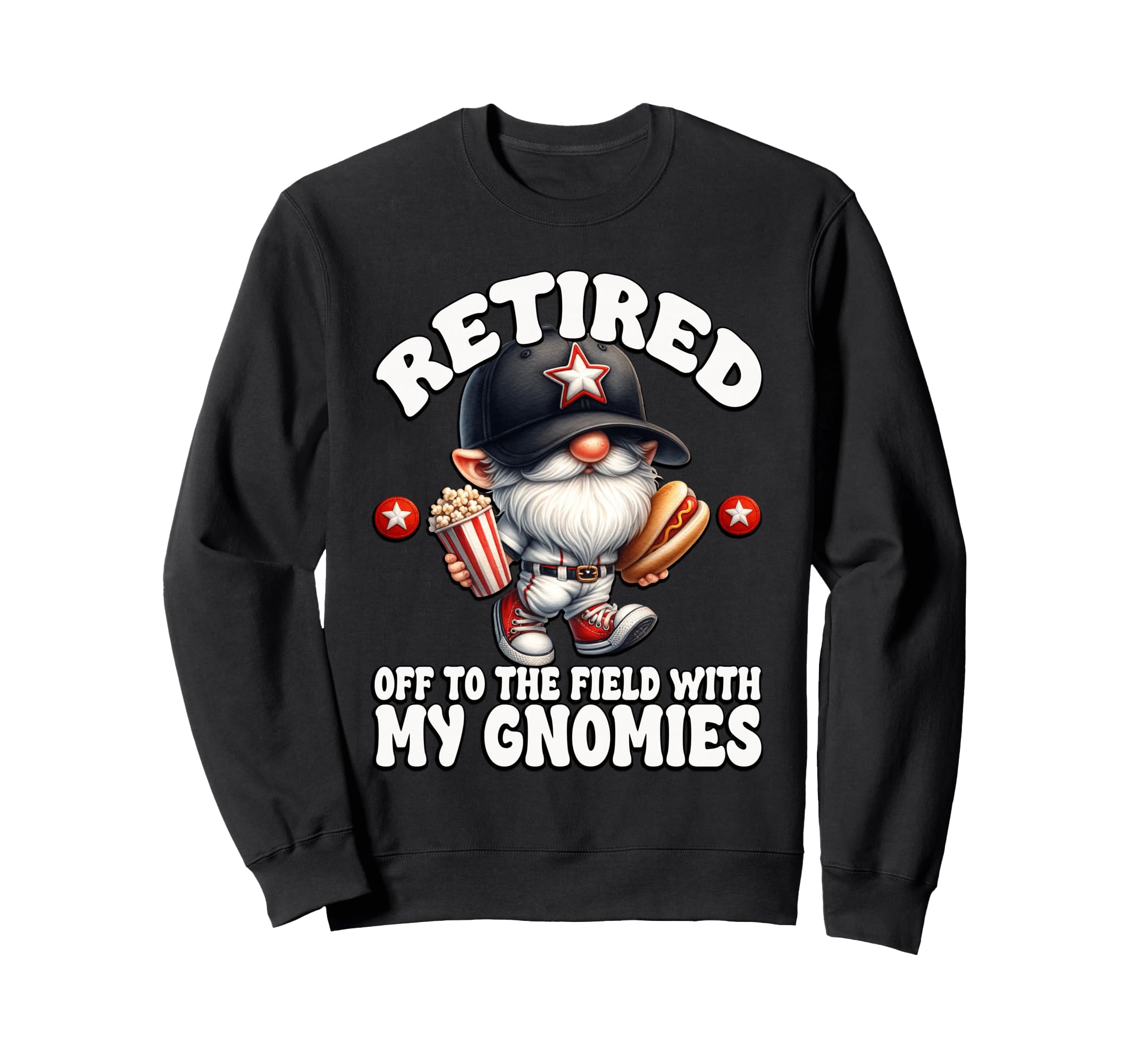 Funny Retirement Baseball Grandpa Sweatshirt - Trendy Graphic for Adults - T-Shirt, Sweatshirt, Hoodie