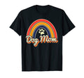 Dog Mom Dog Paw Rainbow T-Shirt - Unique Graphic Men Women - T-Shirt, Sweatshirt, Hoodie