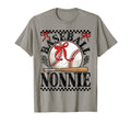 Baseball Nonnie Baseball Coquette Bow T-Shirt - Graphic Print Men Women - T-Shirt, Sweatshirt, Hoodie