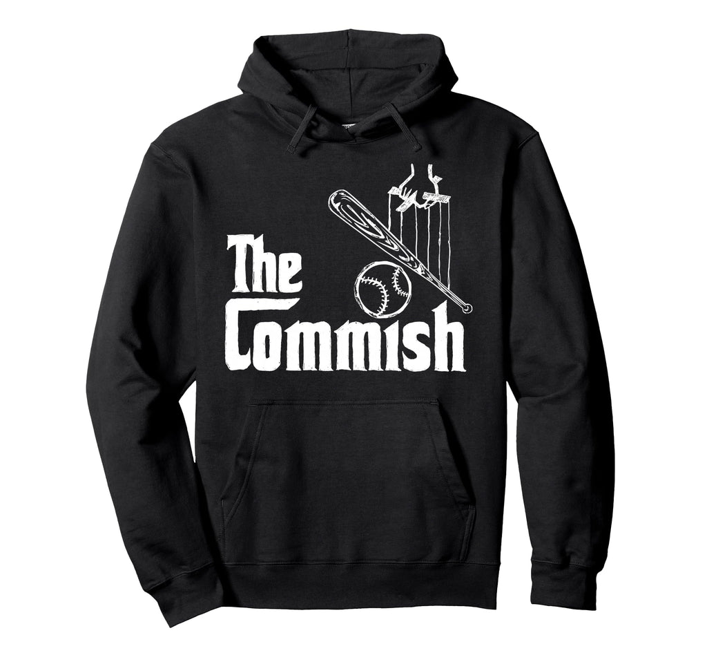 Fantasy Baseball Commish Hoodie - Novelty Apparel for Adults - T-Shirt, Sweatshirt, Hoodie