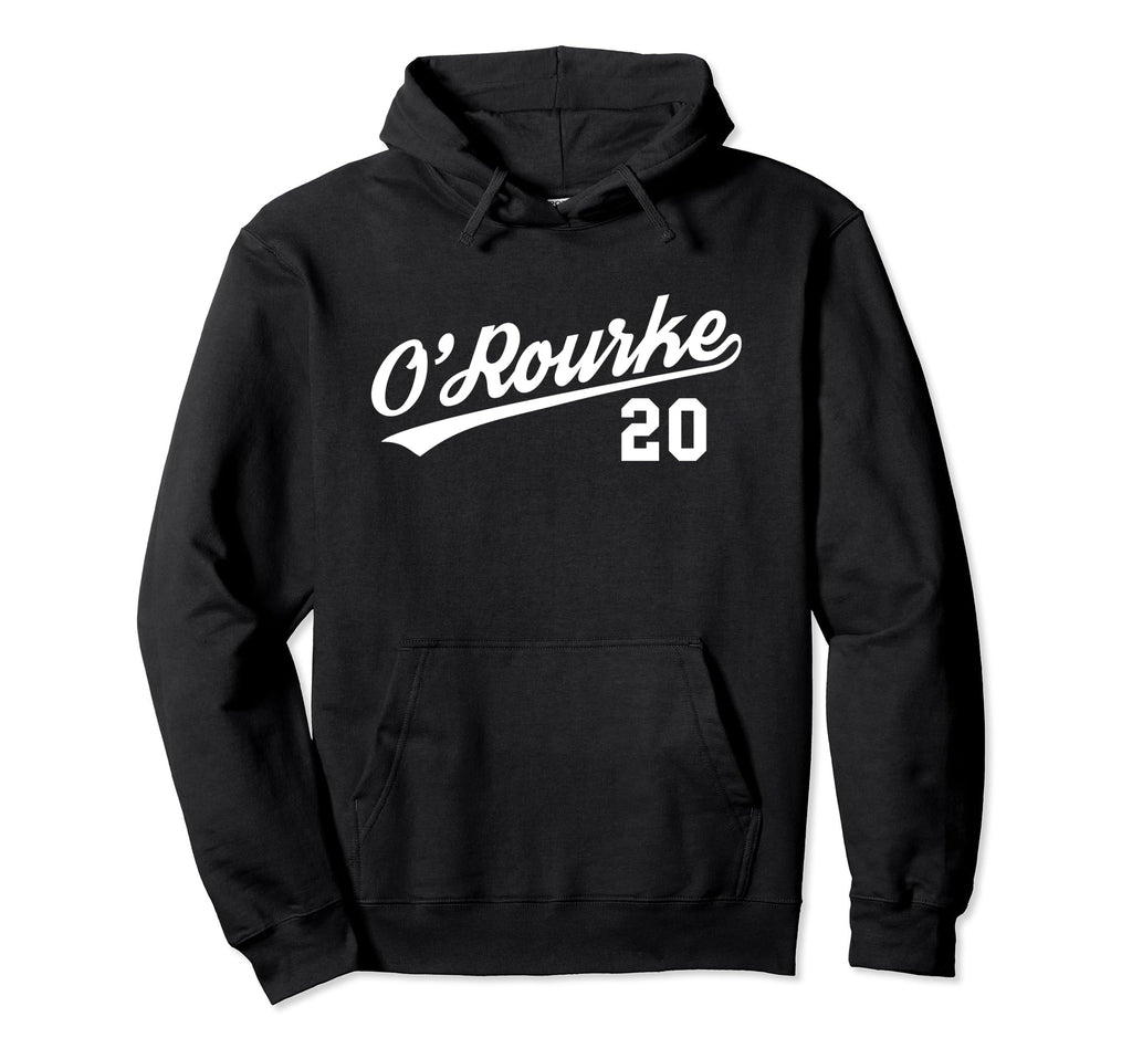 Orourke 20 Baseball Hoodie - Fun Novelty Design Unisex - T-Shirt, Sweatshirt, Hoodie