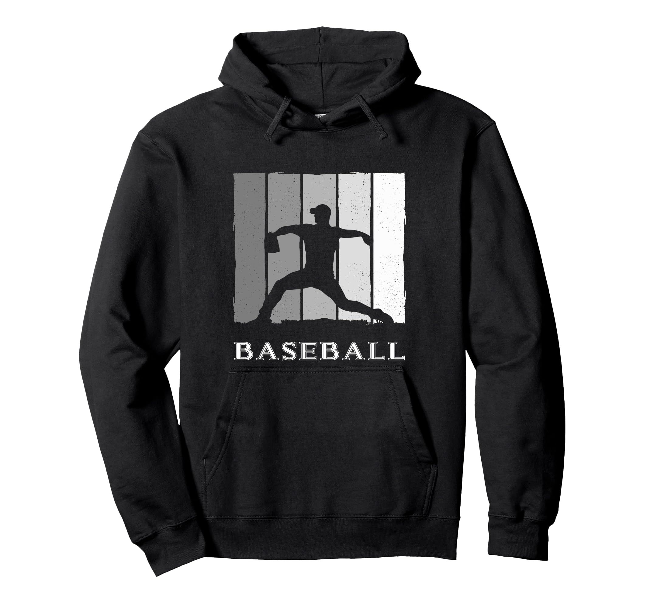 Baseball Baseball Players Or Fans Hoodie - Fun Novelty Design for Adults - T-Shirt, Sweatshirt, Hoodie