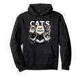 Cat Bootleg Grunge 90S Hoodie - Casual Everyday Wear Men Women - T-Shirt, Sweatshirt, Hoodie