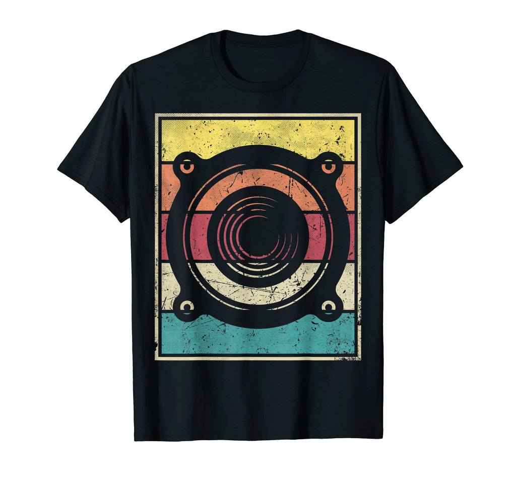 Loudspeaker Stripes T-Shirt - Fun Novelty Design Men Women - T-Shirt, Sweatshirt, Hoodie
