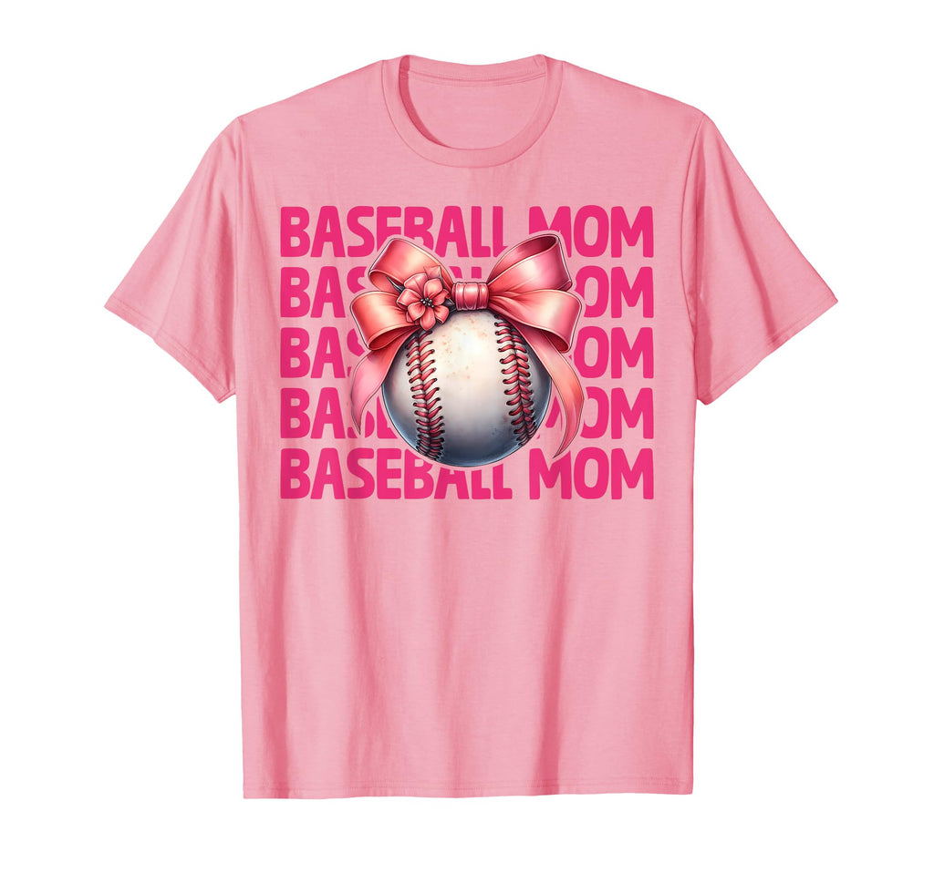Baseball Mom Baseball Mama Mothers T-Shirt - Minimalist Print Men Women - T-Shirt, Sweatshirt, Hoodie