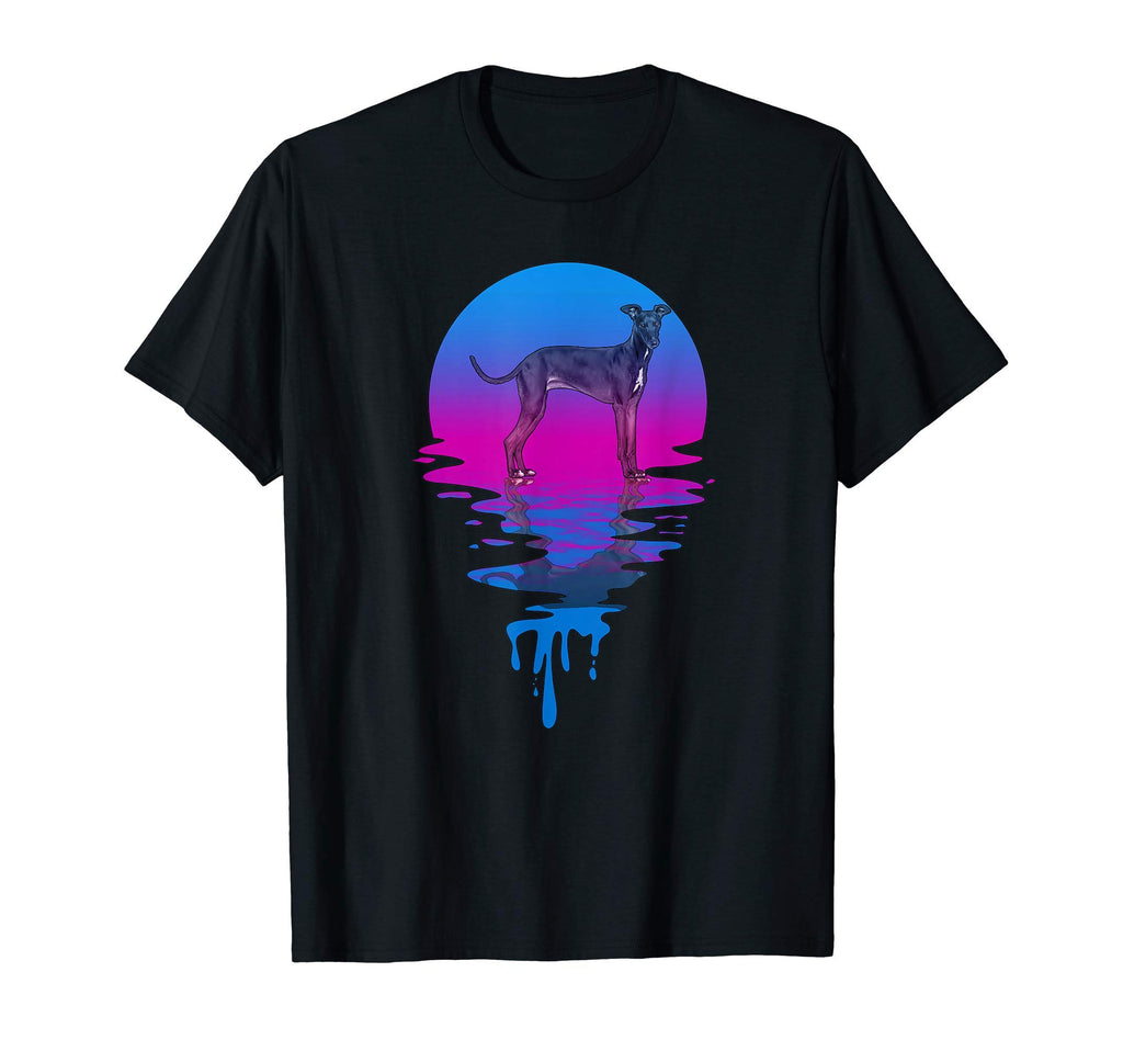 Sunset Italian Greyhound T-Shirt - Fun Novelty Design Men Women - T-Shirt, Sweatshirt, Hoodie