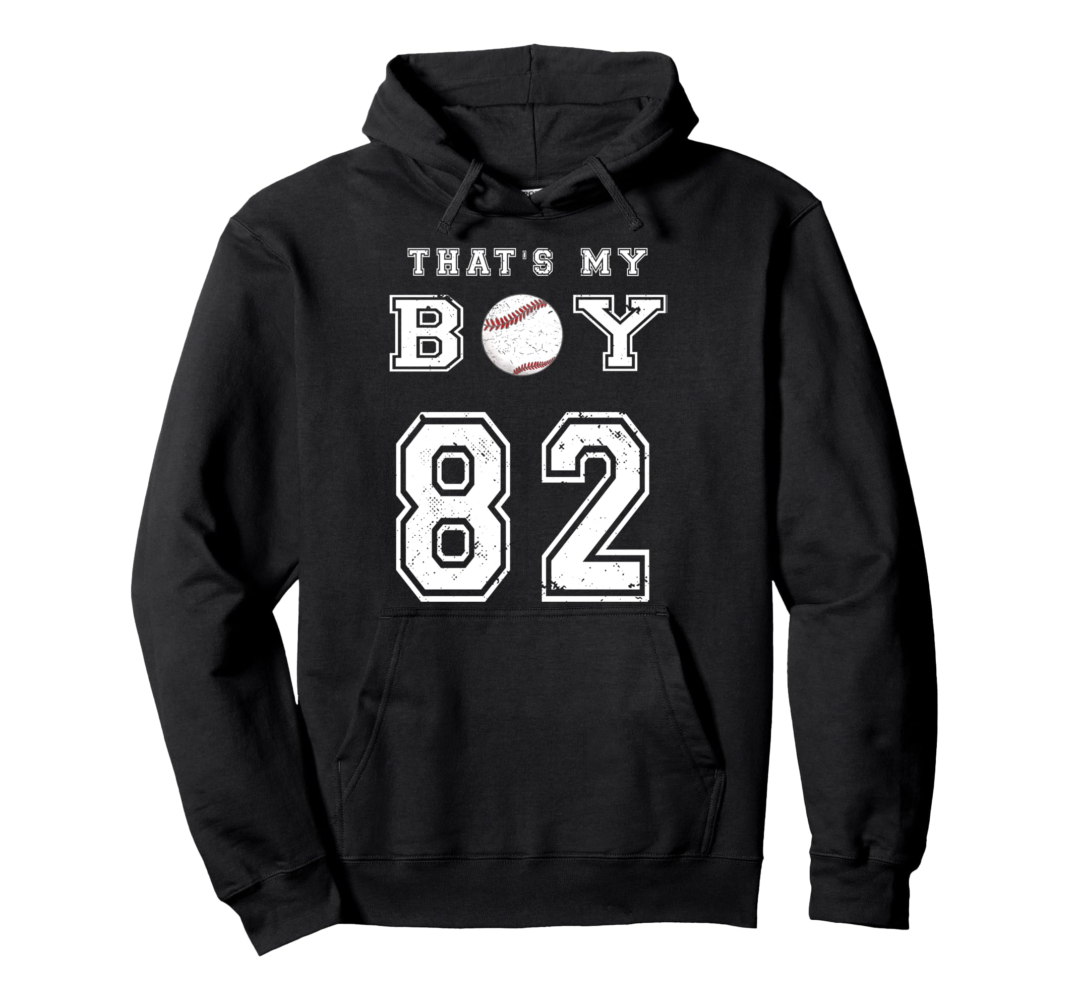 Thats My Baseball 82 Jersey Number Mom Hoodie - Unique Graphic Men Women - T-Shirt, Sweatshirt, Hoodie