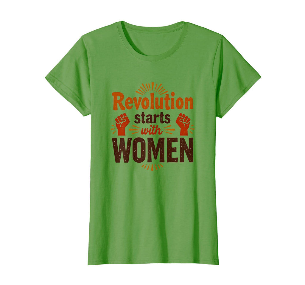 70S Revolution Starts T-Shirt - Aesthetic Graphic for Adults - T-Shirt, Sweatshirt, Hoodie