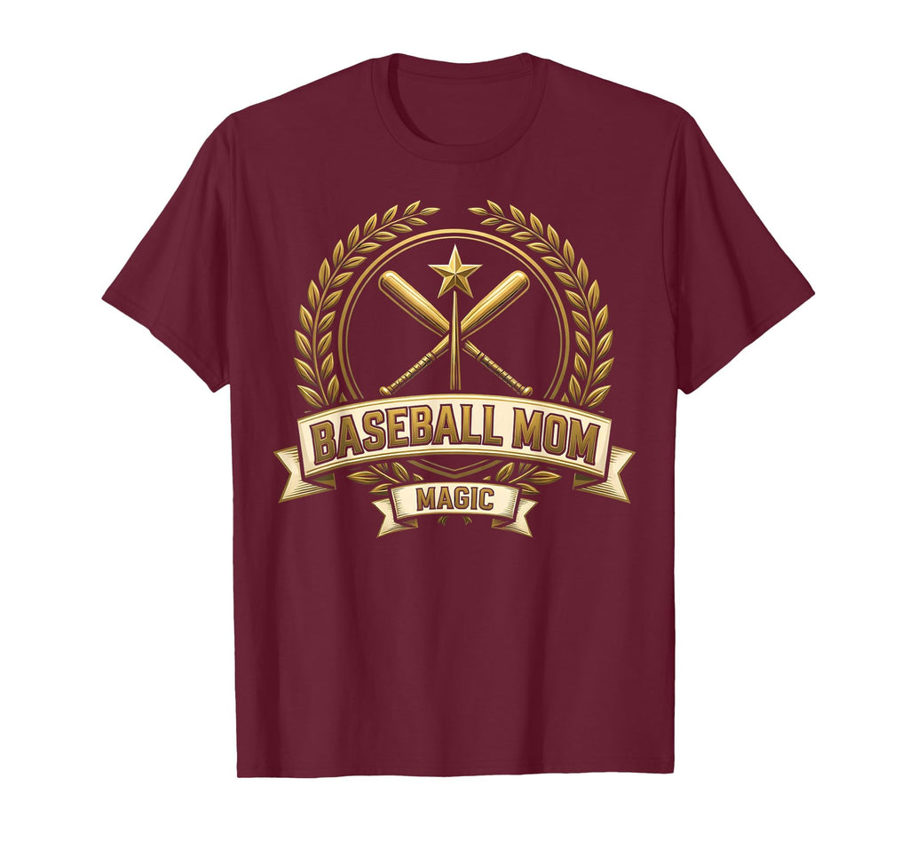 Baseball Mom Magic T-Shirt - Novelty Apparel Men Women - T-Shirt, Sweatshirt, Hoodie