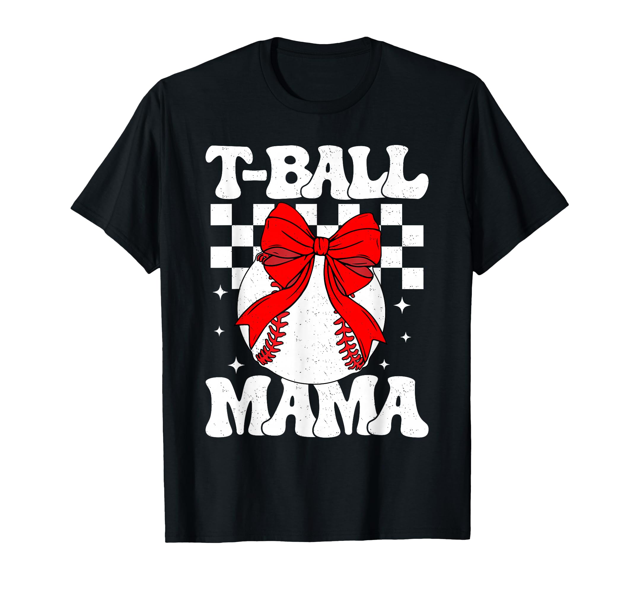 Groovy Tball Mom Softball T Ball T-Shirt - Casual Everyday Wear for Adults - T-Shirt, Sweatshirt, Hoodie