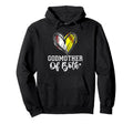 Godmother Both Baseball Softball Mom Hoodie - Custom Art Print Men Women - T-Shirt, Sweatshirt, Hoodie