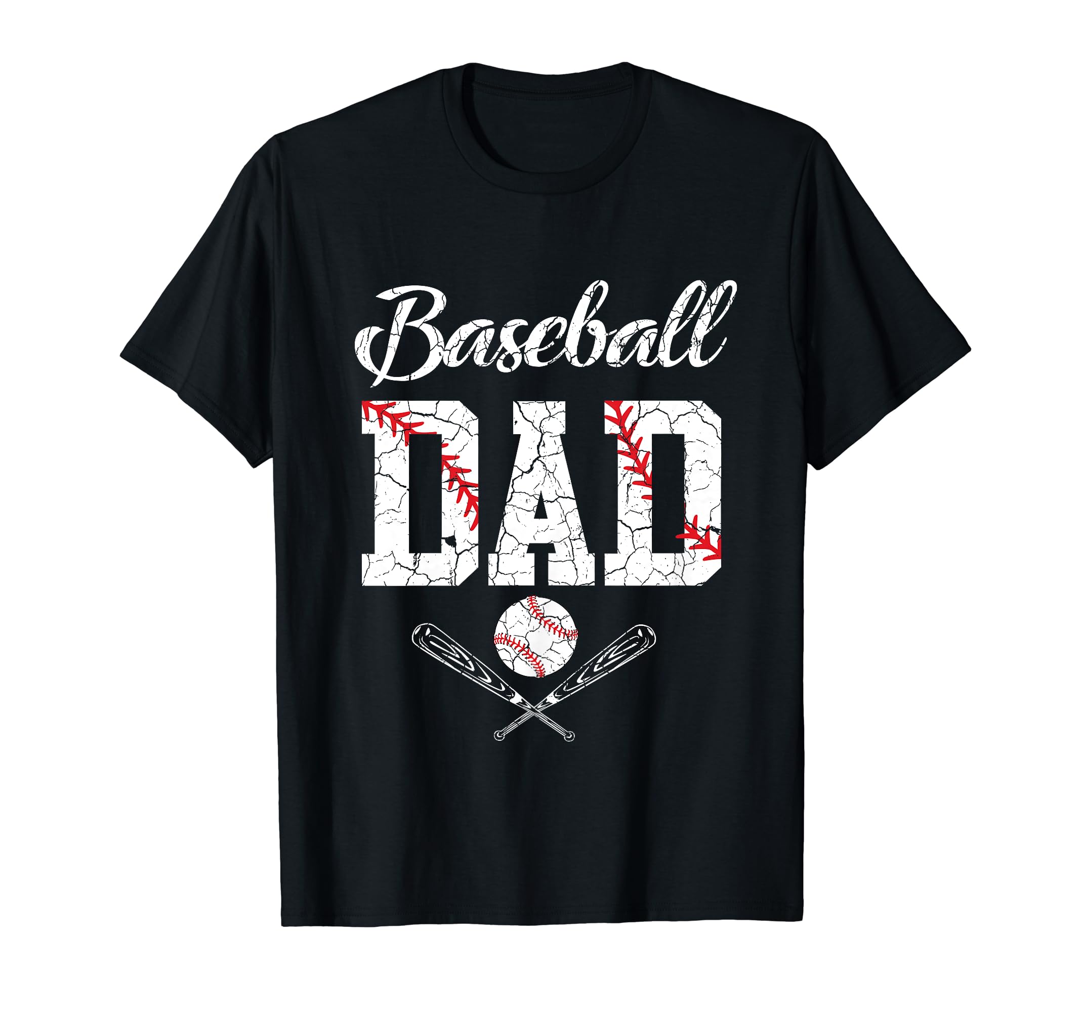 Sport Fathers Day Baseball Dad T-Shirt - Casual Everyday Wear for Adults - T-Shirt, Sweatshirt, Hoodie