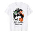 Busy Raising Ballers Messy Bun Womens T-Shirt - Fun Novelty Design Unisex - T-Shirt, Sweatshirt, Hoodie