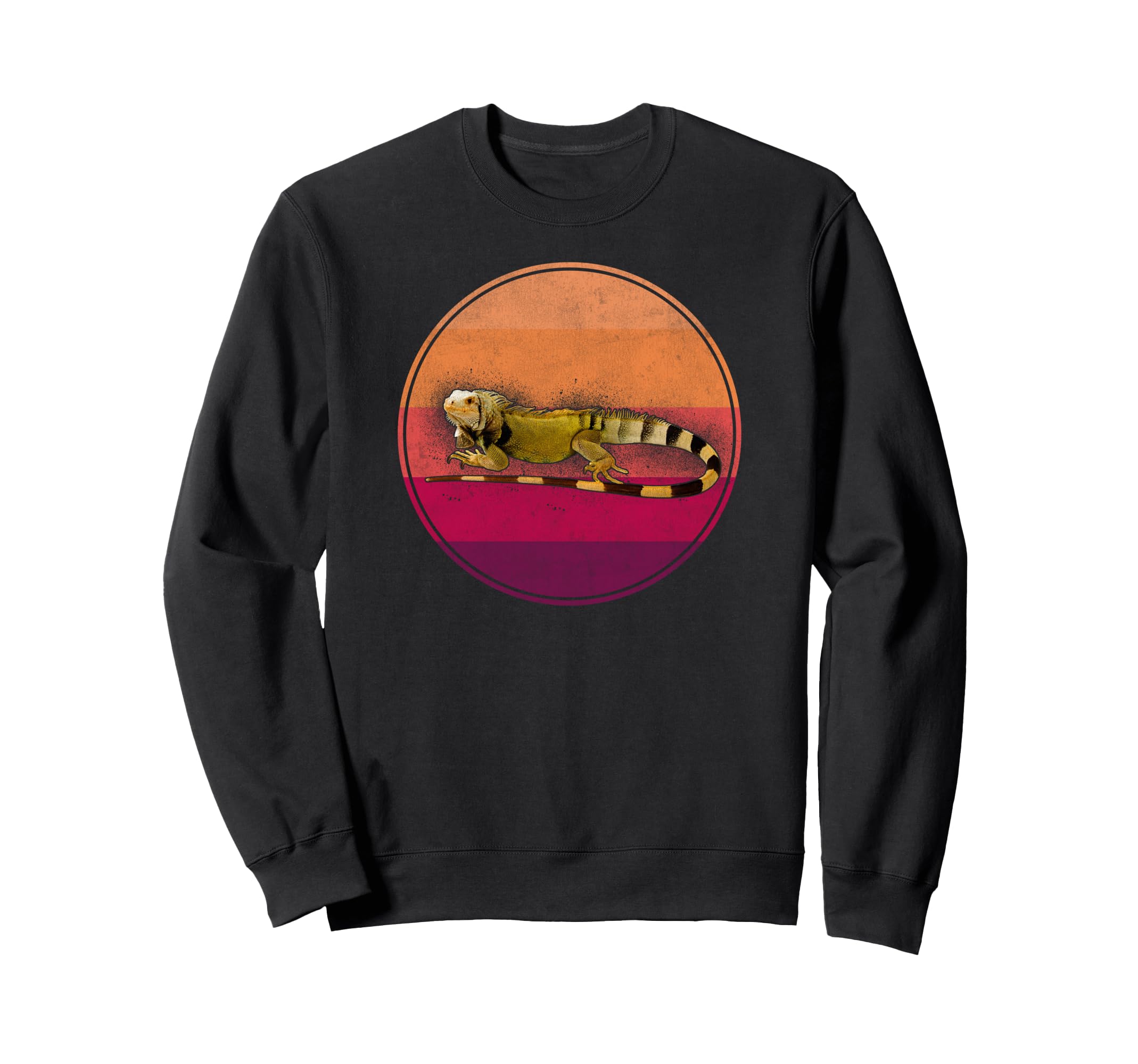 Iguana Sunset Sweatshirt - Aesthetic Graphic Unisex - T-Shirt, Sweatshirt, Hoodie
