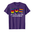 Lgbt Social Worker Peace Love Equality T-Shirt - Novelty Apparel Men Women - T-Shirt, Sweatshirt, Hoodie