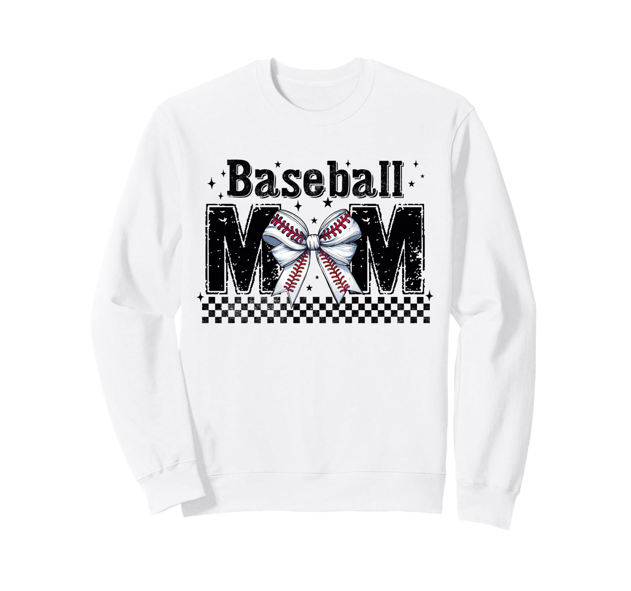 Baseball Mom Coquette Bow Game Sweatshirt - Aesthetic Graphic Men Women - T-Shirt, Sweatshirt, Hoodie