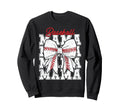 Baseball Mama Coquette Bow Game Day Sweatshirt - Trendy Graphic Men Women - T-Shirt, Sweatshirt, Hoodie