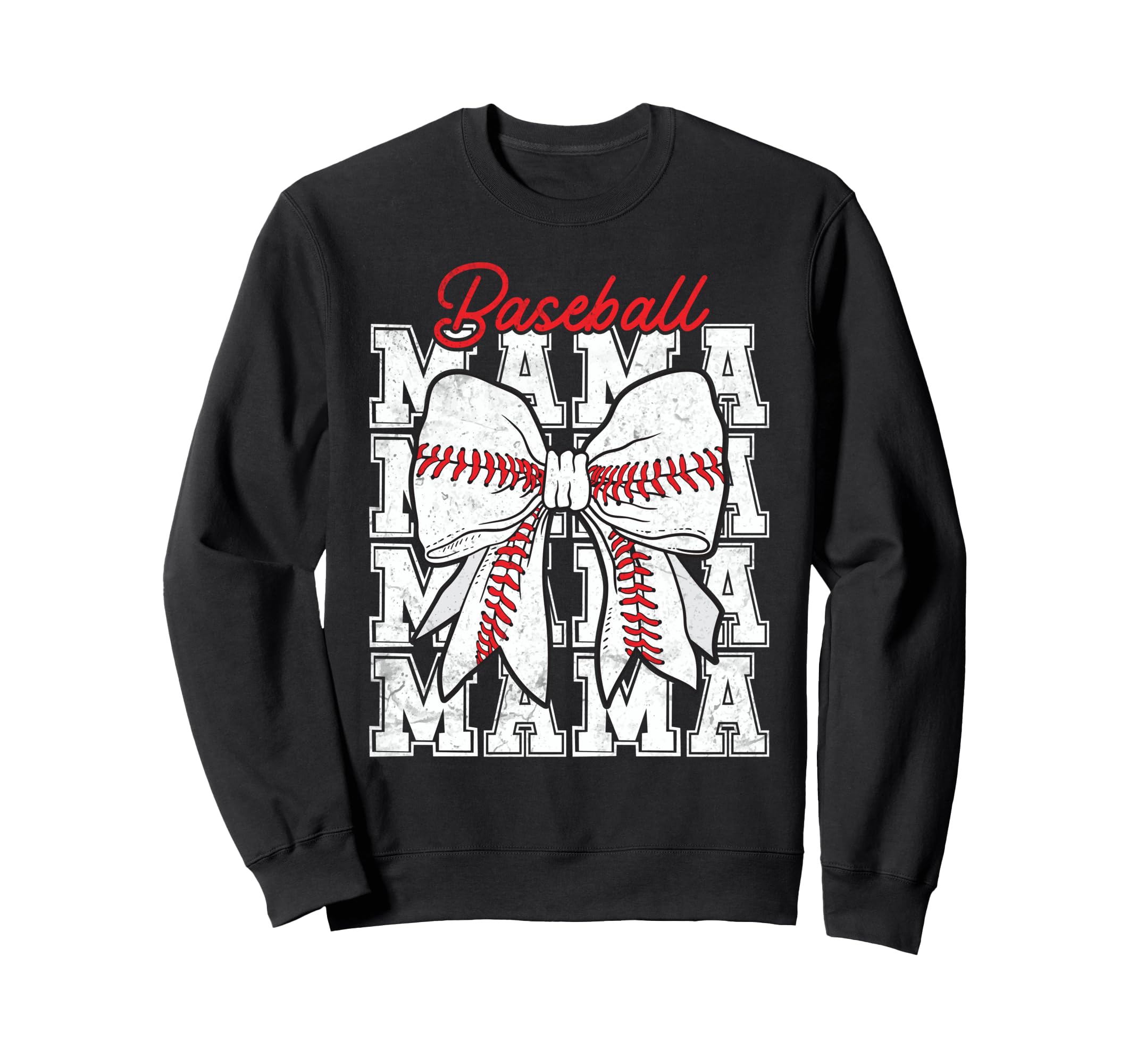 Baseball Mama Coquette Bow Game Day Sweatshirt - Trendy Graphic Men Women - T-Shirt, Sweatshirt, Hoodie