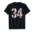 Baseball Mom 34 Jersey Baseball T-Shirt - Casual Everyday Wear Men Women - T-Shirt, Sweatshirt, Hoodie