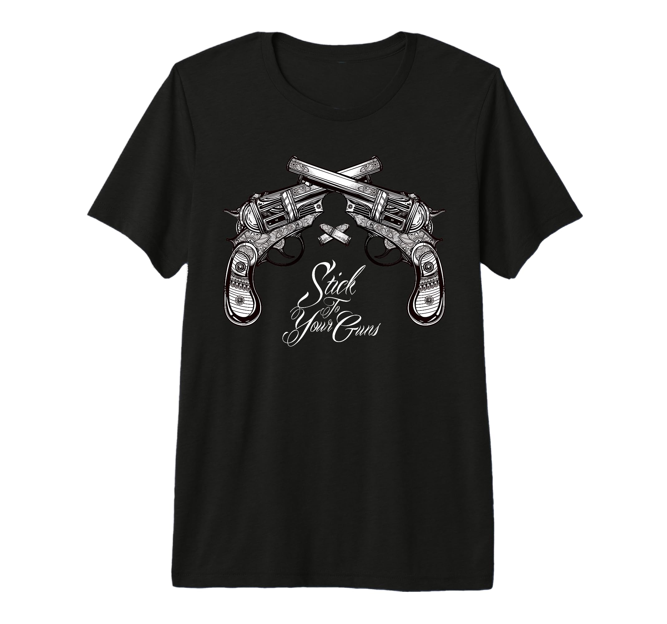 Stick To Your Guns Western Bandit T-Shirt - Casual Everyday Wear Unisex - T-Shirt, Sweatshirt, Hoodie