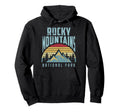 Rocky Mountains National Park Colorado Hoodie - Unique Graphic for Adults - T-Shirt, Sweatshirt, Hoodie