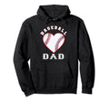 Baseball Dad Gifts Funny Fathers Day Hoodie - Aesthetic Graphic Unisex - T-Shirt, Sweatshirt, Hoodie