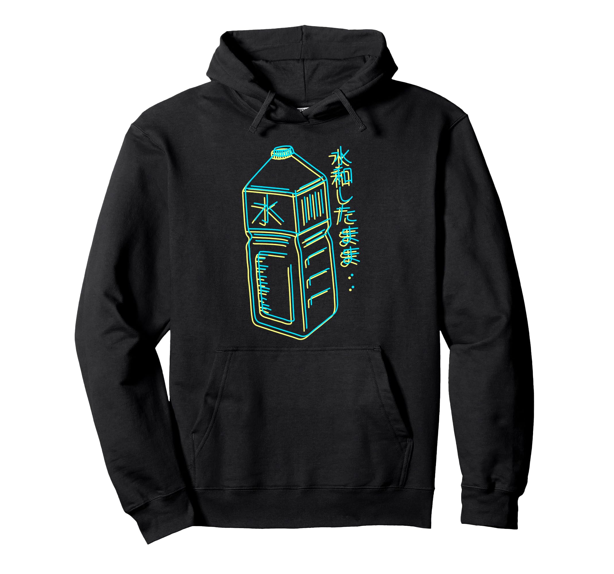 Stay Hydrated Japanese Vaporwave Hoodie - Unique Graphic Men Women - T-Shirt, Sweatshirt, Hoodie