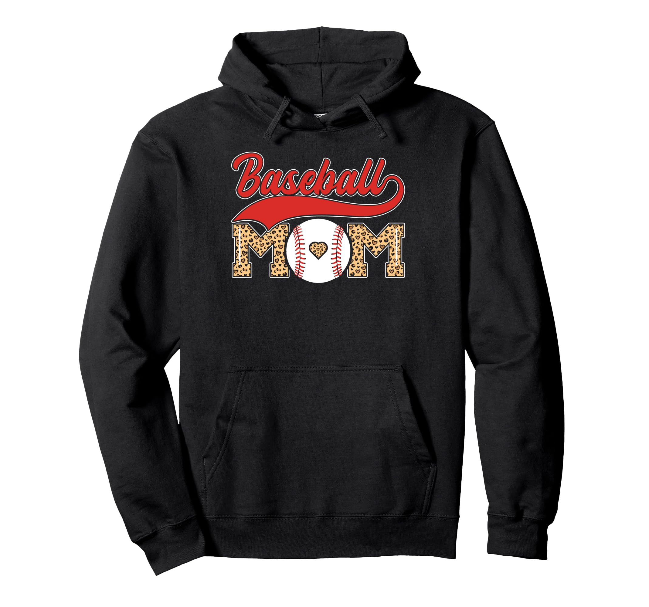 Baseball Mom Hoodie - Custom Art Print Unisex - T-Shirt, Sweatshirt, Hoodie