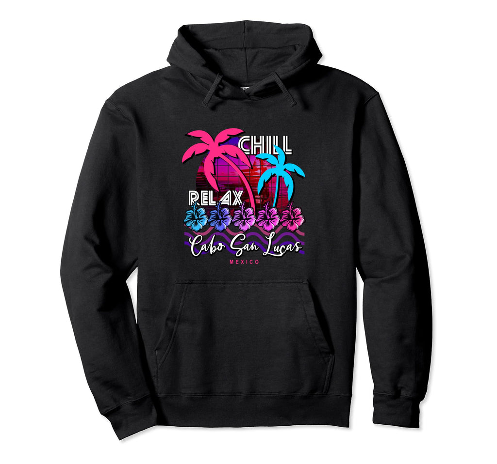Cabo San Lucas Vaporwave Aesthetic Hoodie - Aesthetic Graphic Men Women - T-Shirt, Sweatshirt, Hoodie