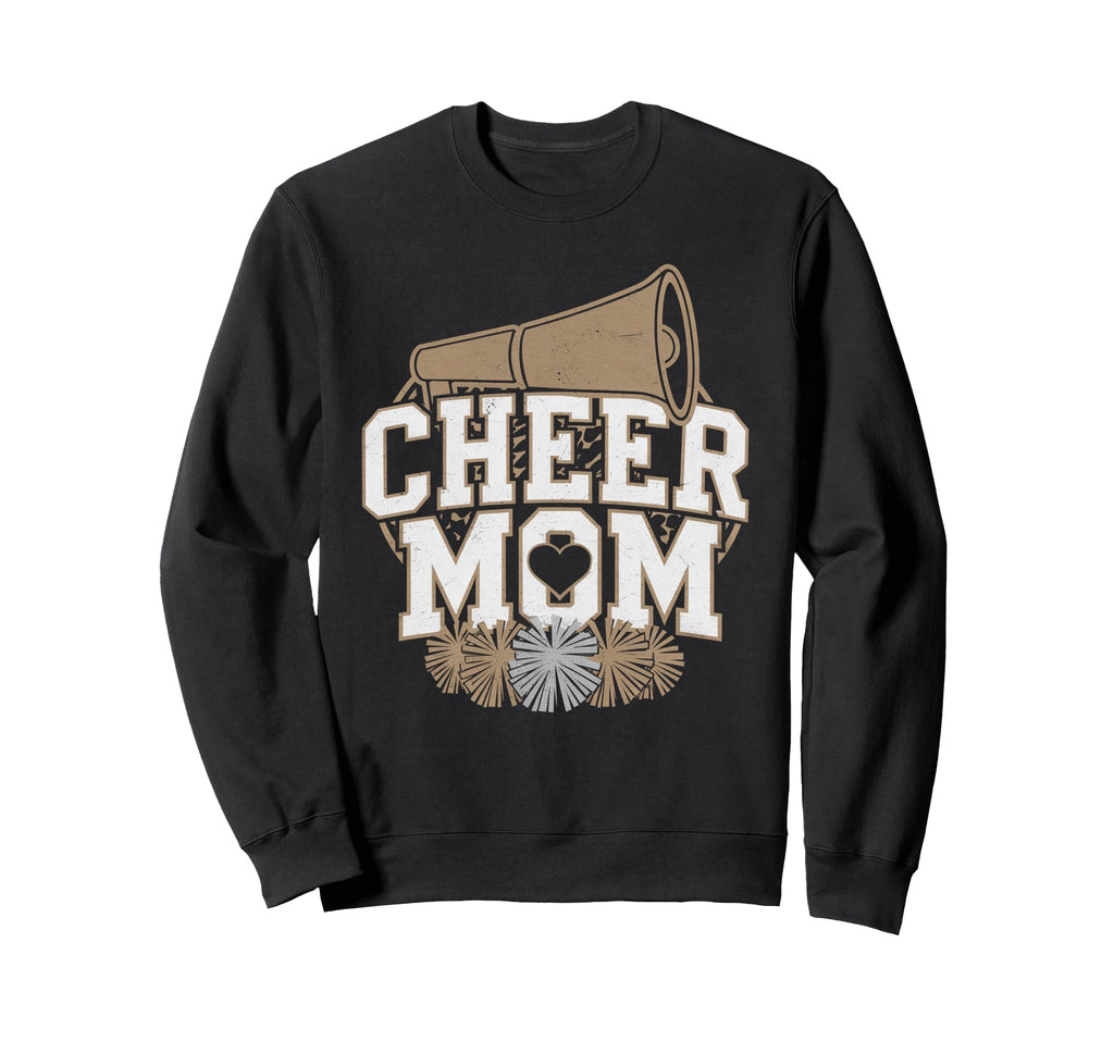Cheer Mom Mother Bow Cheerleader Game Sweatshirt - Novelty Apparel Unisex - T-Shirt, Sweatshirt, Hoodie