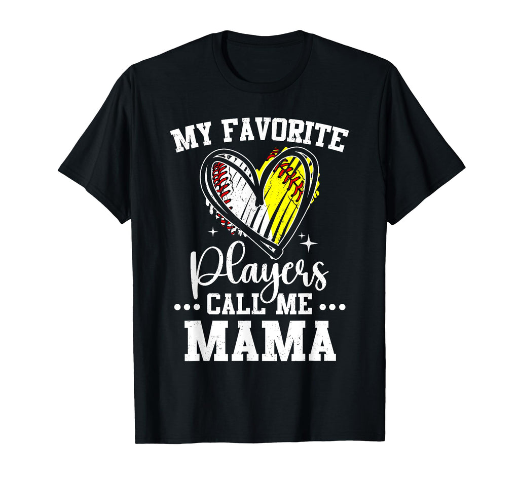 My Favorite Baseball Softball Players T-Shirt - Unique Graphic Men Women - T-Shirt, Sweatshirt, Hoodie