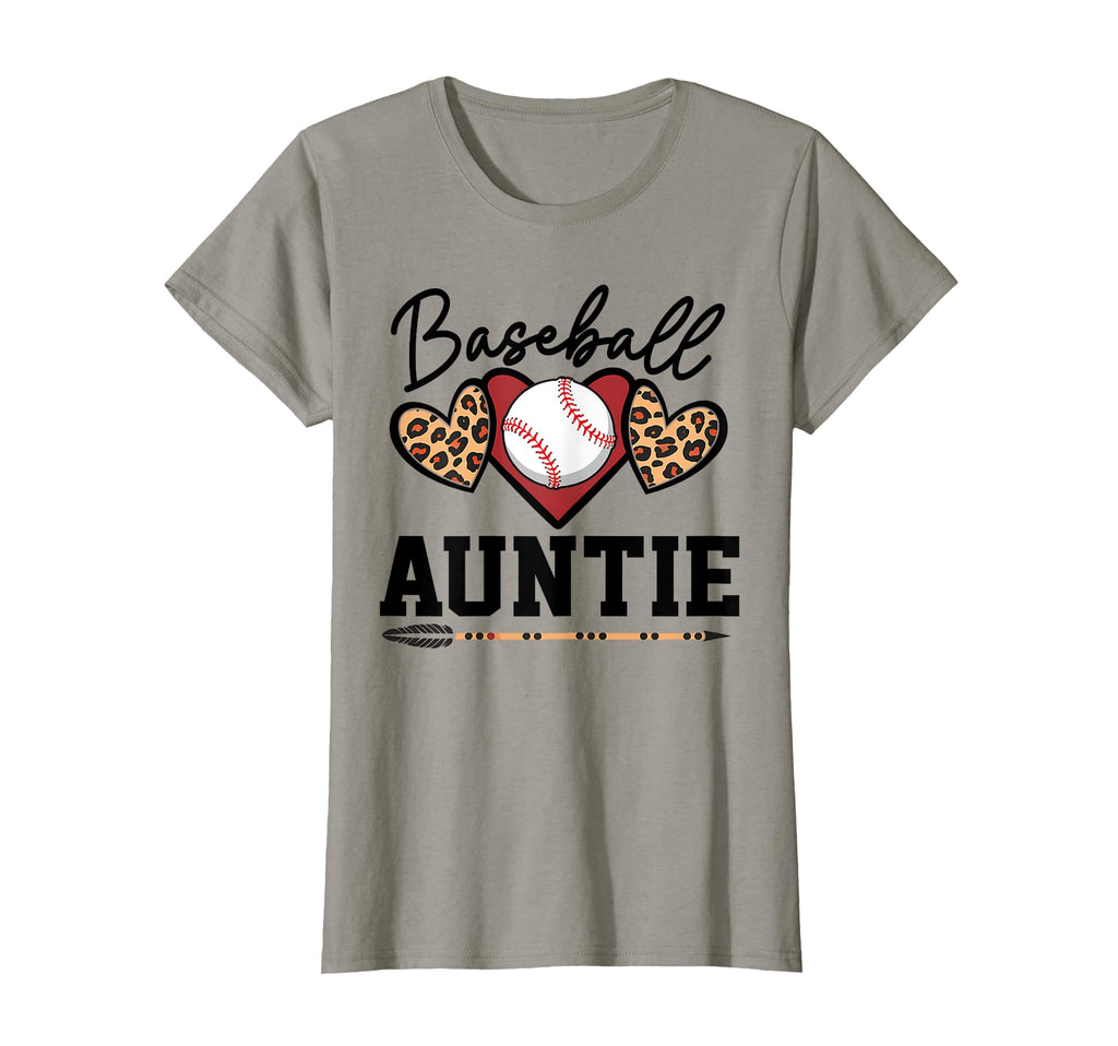 Baseball Auntie Womens Baseball Game T-Shirt - Novelty Apparel for Adults - T-Shirt, Sweatshirt, Hoodie