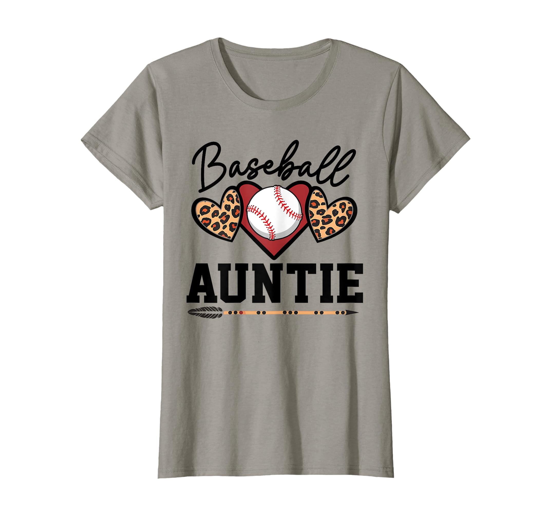 Baseball Auntie Womens Baseball Game T-Shirt - Novelty Apparel for Adults - T-Shirt, Sweatshirt, Hoodie