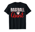 Baseball Aunt Family Matching T-Shirt - Casual Everyday Wear for Adults - T-Shirt, Sweatshirt, Hoodie