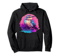Vaporwave Aesthetic Carolina Wren Hoodie - Streetwear Style for Adults - T-Shirt, Sweatshirt, Hoodie