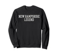New Hampshire Legend Funny Distressed Sweatshirt - Graphic Print for Adults - T-Shirt, Sweatshirt, Hoodie