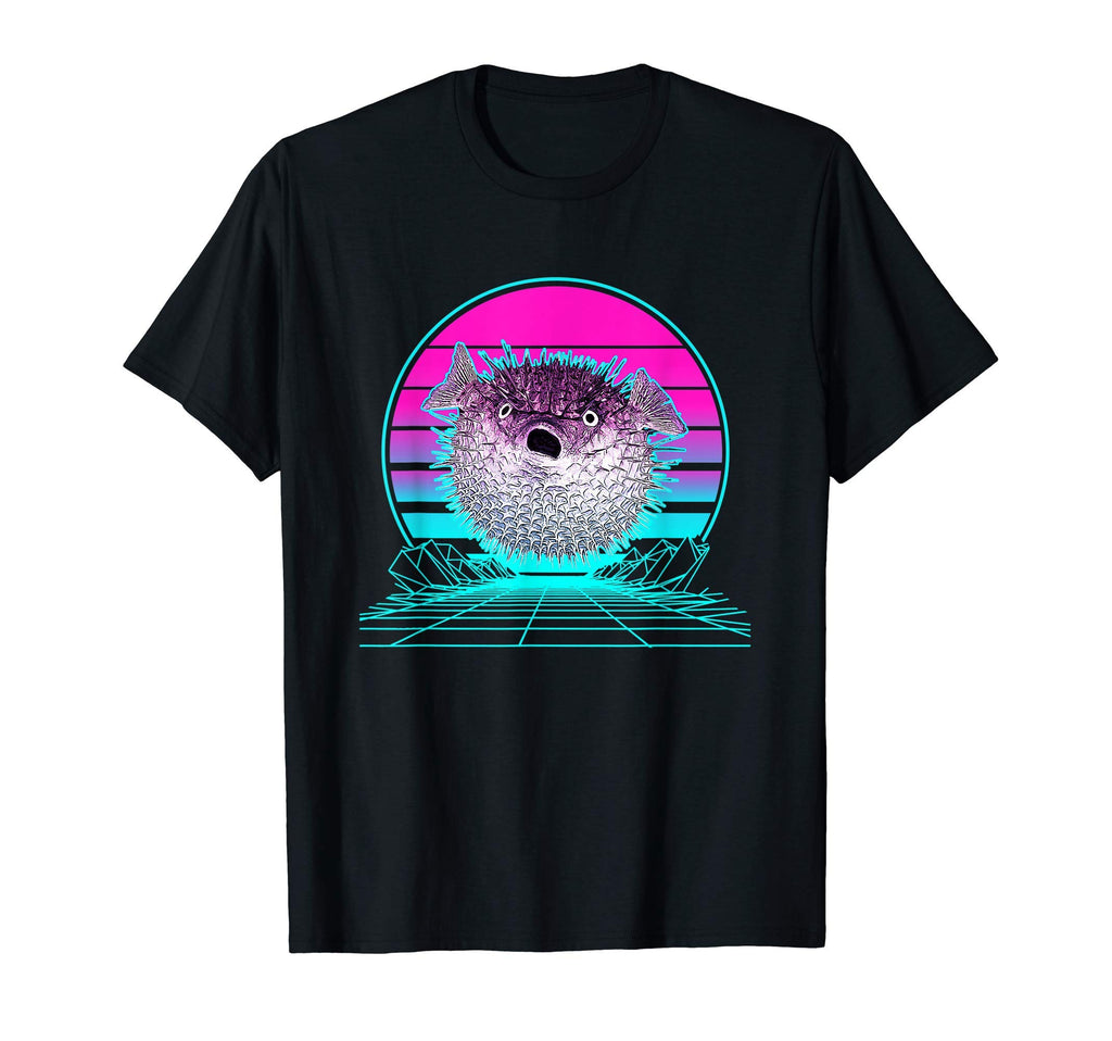 Sunset Blowfish T-Shirt - Aesthetic Graphic Men Women - T-Shirt, Sweatshirt, Hoodie